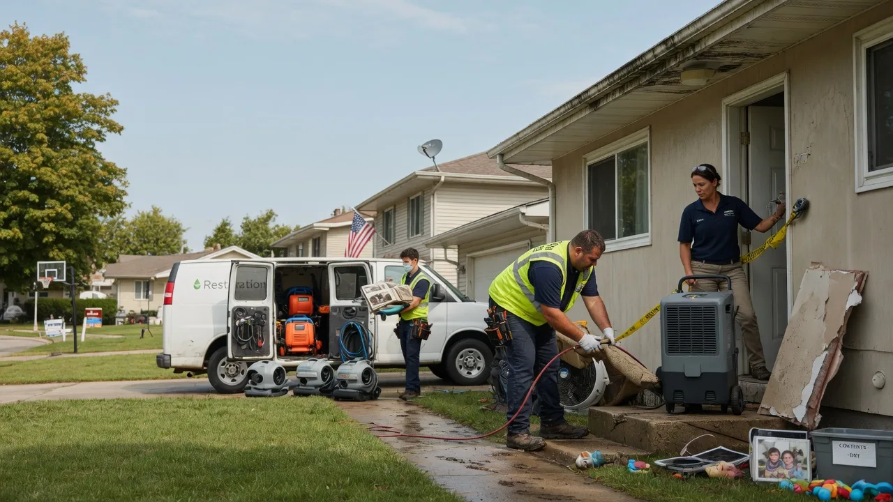 Water Damage Restoration in Satanta, KS near me